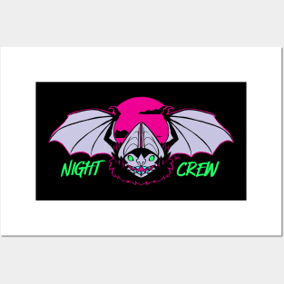 Night Crew Posters and Art